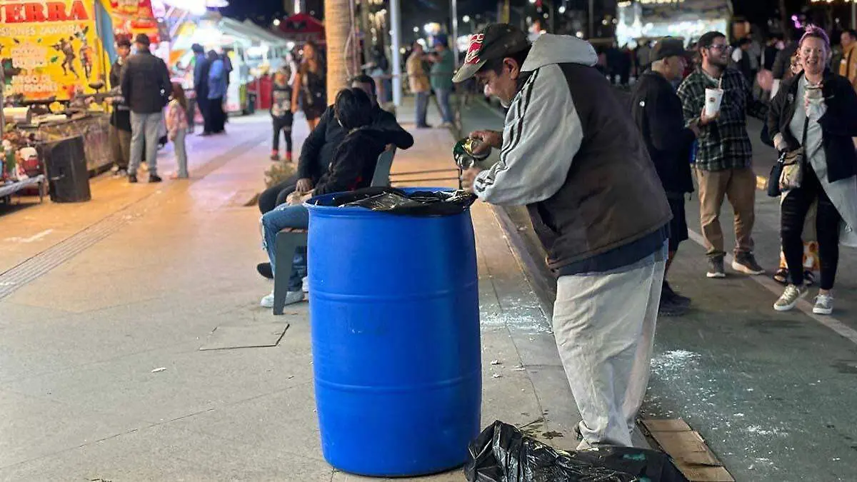 cuanta basura hubo durante el carnaval